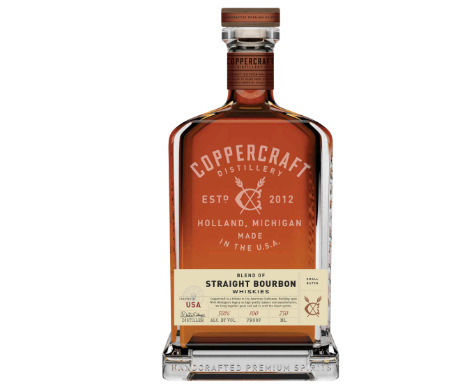 Coppercraft Blend of Straight Bourbon 750ml