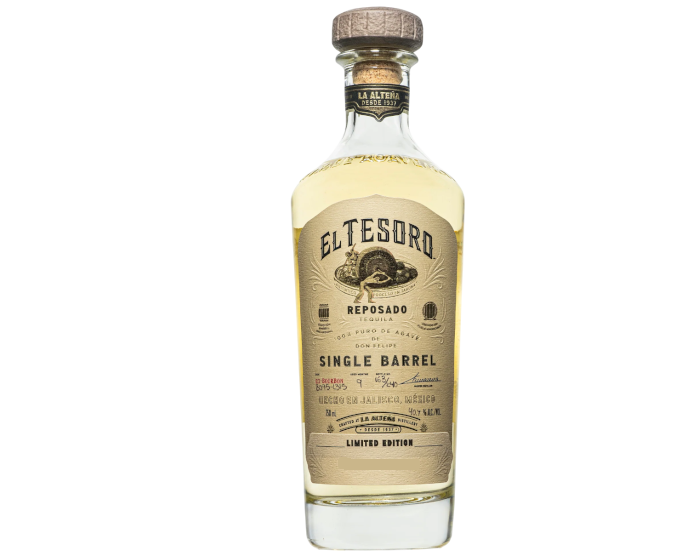 El Tesoro Reposado Single Barrel 750ml
