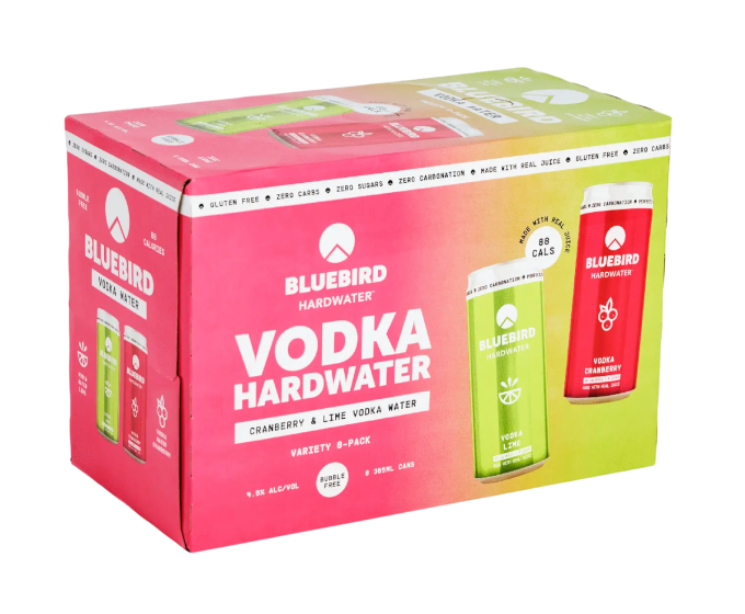 Bluebird Hardwater Tequila Variety 355ml 8-Pack Can