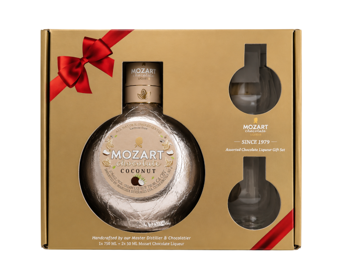 Mozart Chocolate Coconut 750ml (With 2-50ml)