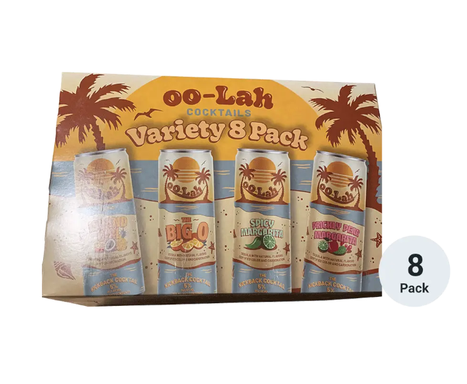 Oo Lah Cocktails Variety 8-Pack Can