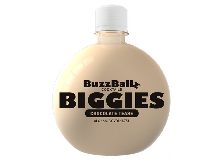 Buzzballz Biggies Chocolate 1.75L