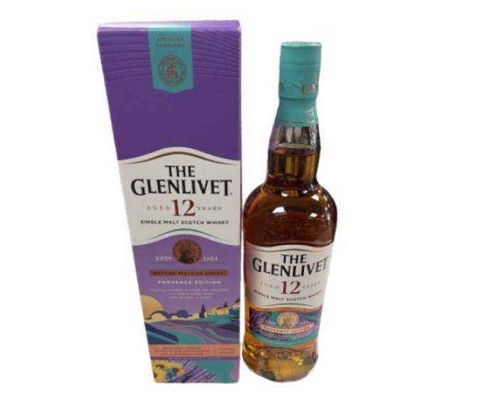 The Glenlivet Single Malt Scotch Provence Edition 12 Year 750ml