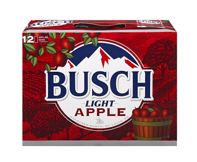 Busch Light Apple 12oz 12-Pack Can