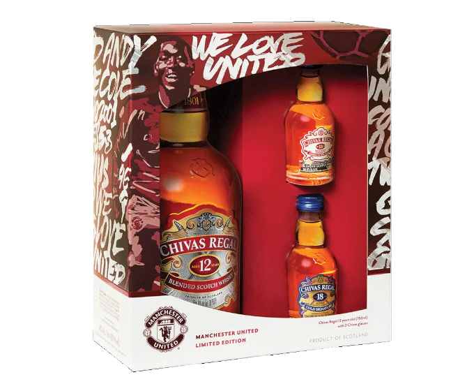 Chivas Regal 12 Years 750ml (With 13y & 18y 50ml)