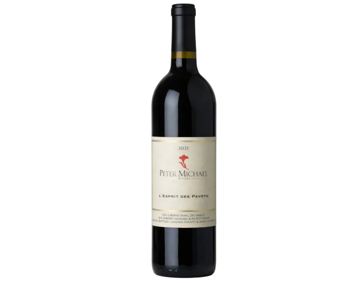 Peter Michael Red Blend L Esprit des Pavots 2021 750ml (98JD)