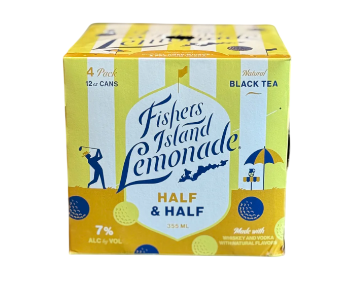 Fishers Island Lemonade Half N Half 355ml 4-Pack Can