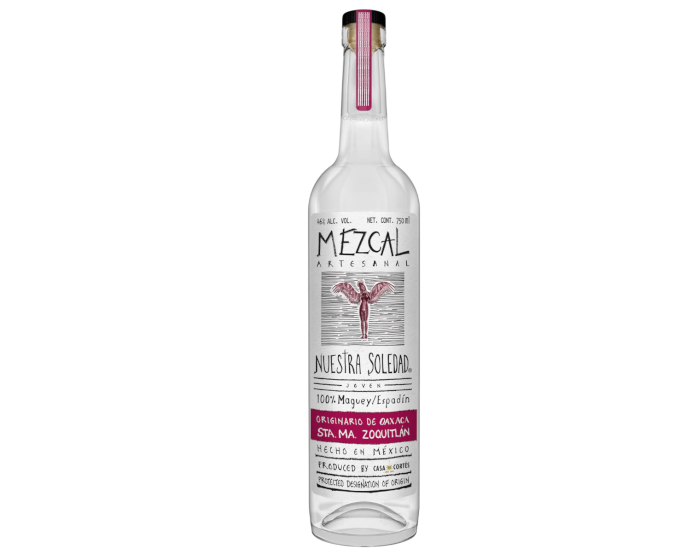 Nuestra Soledad Santa Maria Zoquitlan Mezcal Joven 750ml
