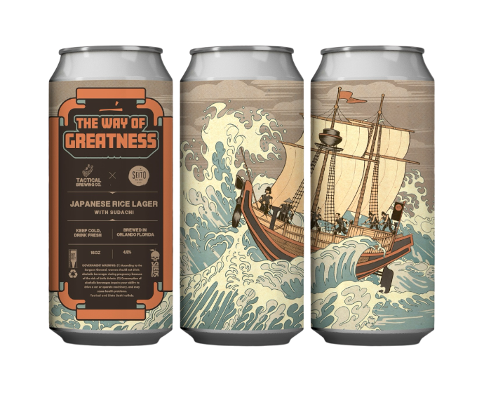 Tactical Way Of Greatness 16oz 4-Pack Can (No Barcode)