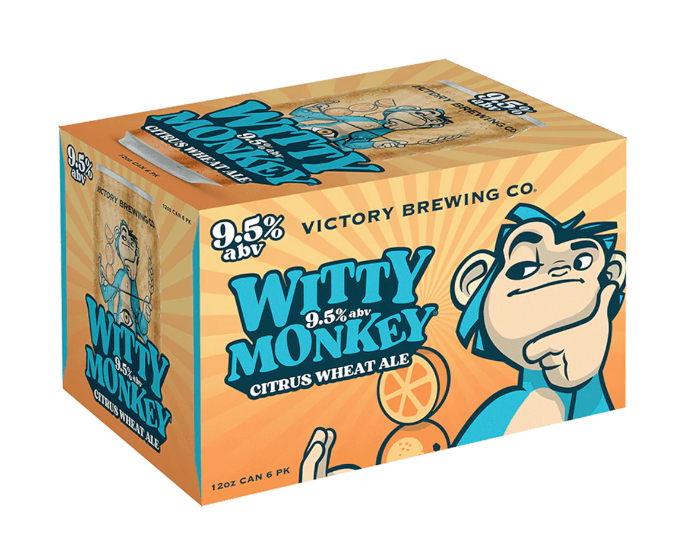 Victory Witty Monkey 12oz 6-Pack Can