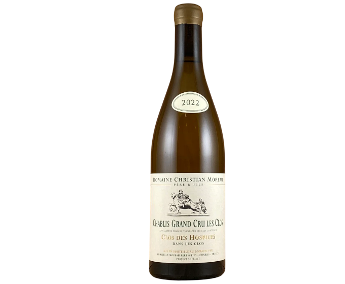 Domaine Christian Moreau Pere & Fils Les Clos Clos des Hospices Chablis Grand Cru 2023 750ml