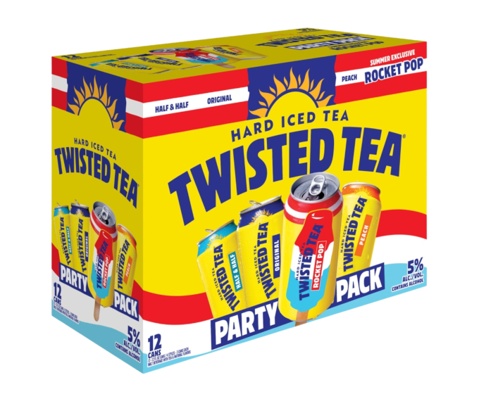 Twisted Tea Rocket Pop Hard Iced 12oz 6-Pack Bottle