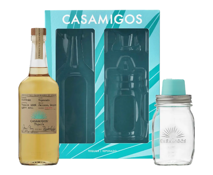 Casamigos Reposado With Mason Jar Juicer 750ml (HR)