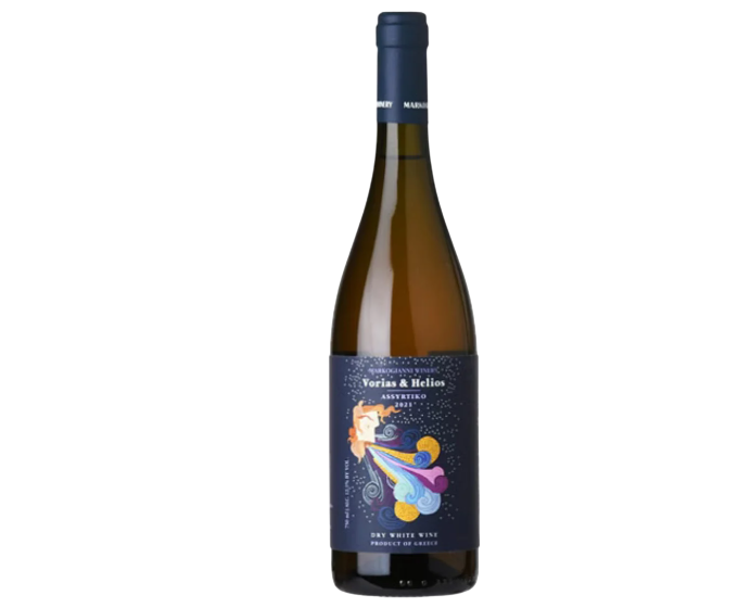 Markogianni Vorias & Helios Orange Assyrtiko 2022 750ml
