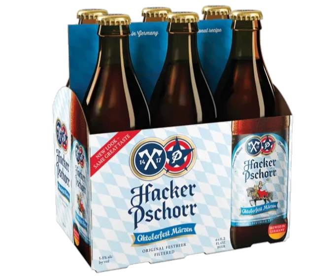 Hacker Pschorr Oktoberfest Marzen 12oz 6-Pack Bottle
