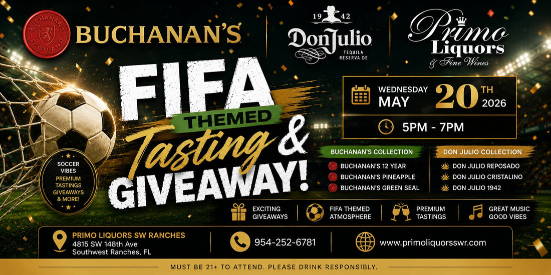 ⚽ FIFA Themed Tasting & Giveaway! 🥃