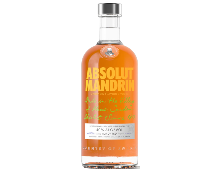 Absolut Mandarin 750ml