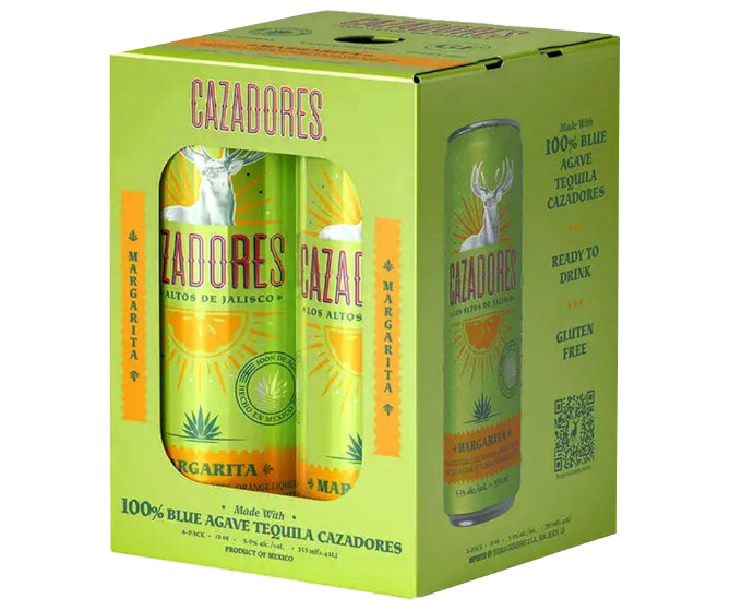 Cazadores Margarita 12oz 4-Pack Can