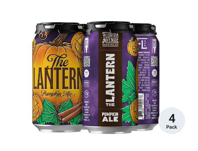 Florida Ave The Lantern Imperial Pumpkin 12oz 4-Pack Can