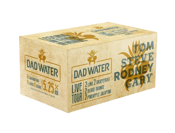 Dad Water Live Tour Variety 12oz 8-Pack Can