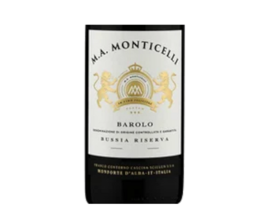 M A Monticelli Bussia Riserva 2016 750ml
