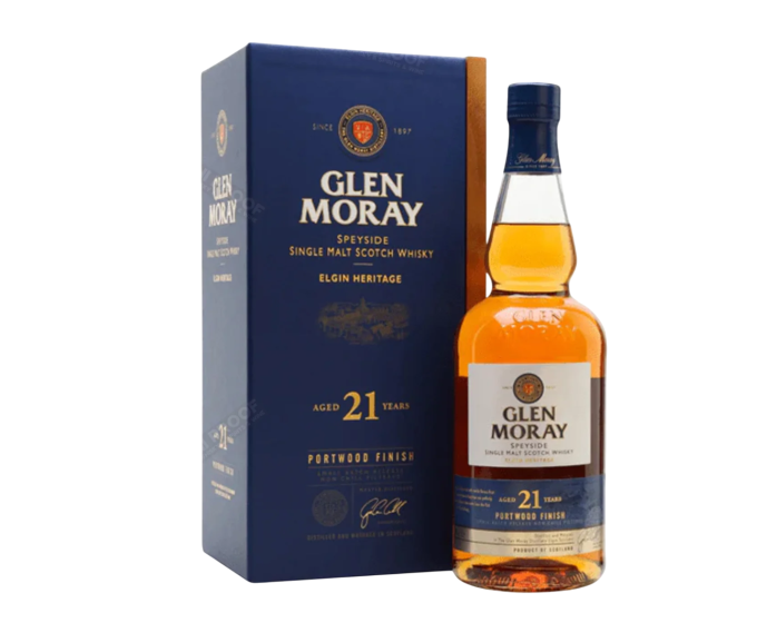 Glen Moray Elgin Heritage Portwood Finish 21 Years Single Malt 750ml