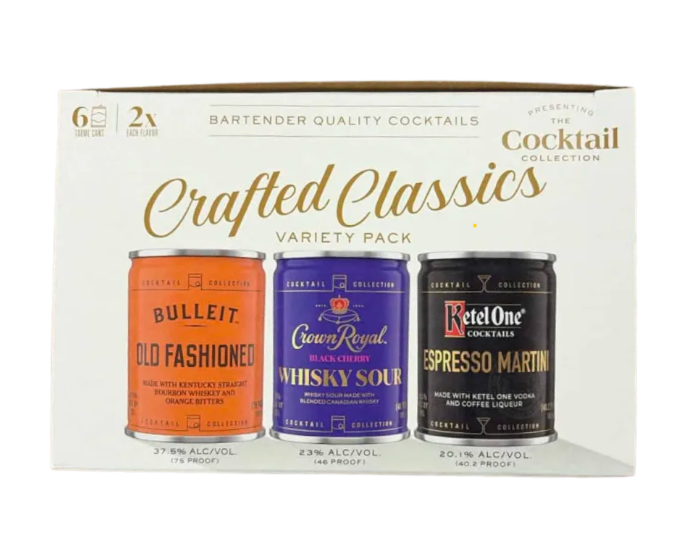 Crafted Classics Variety 6-Pack Can