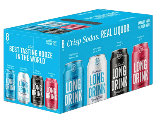 The Finnish Long Drink Variety 355ml 8-Pack Can (C/S/Z/TR) (Scan Correct Item)