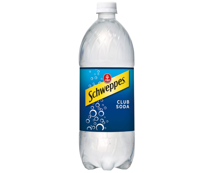 Schweppes Club Soda 1L
