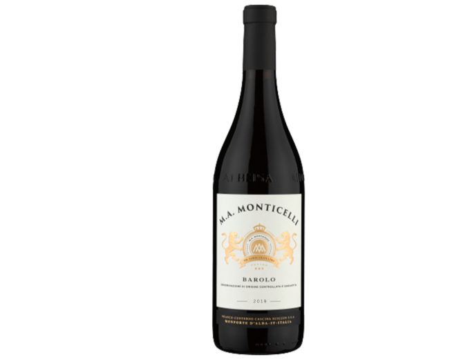 M A Monticelli Barolo Monforte D Alba 2019 750ml