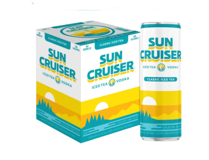 Sun Cruiser Classic Iced Tea Plus 12oz 4-Pack can