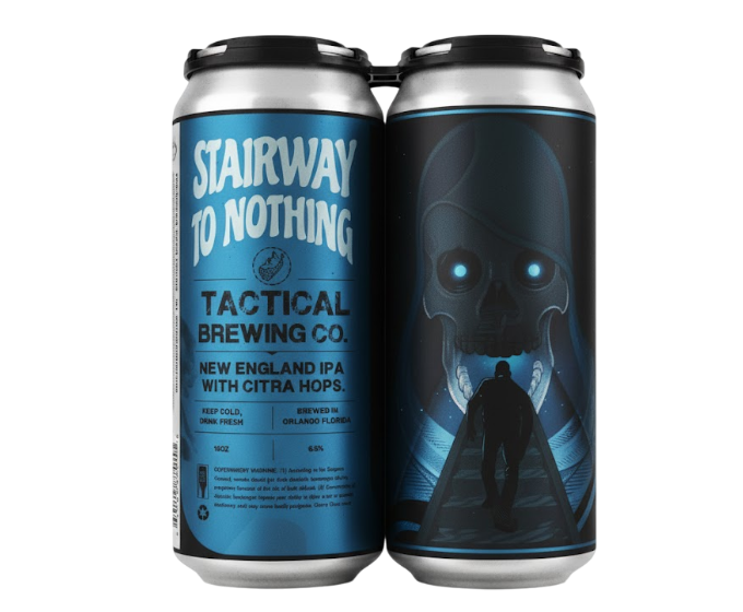 Tactical Stairway To Nothing 16oz 4-Pack Can (No Barcode)