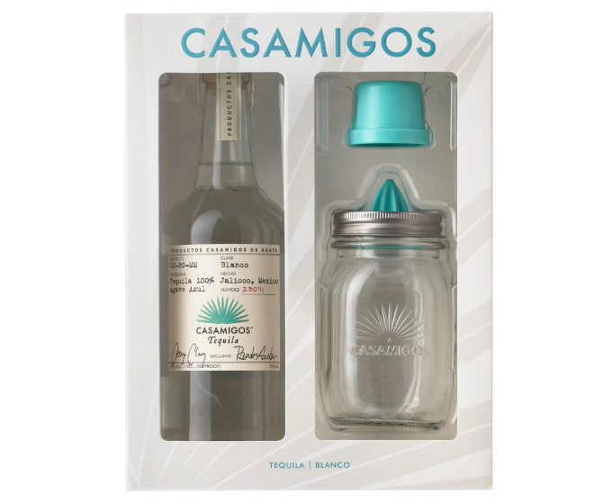 Casamigos Blanco With Mason Jar Juicer 750ml (HR)