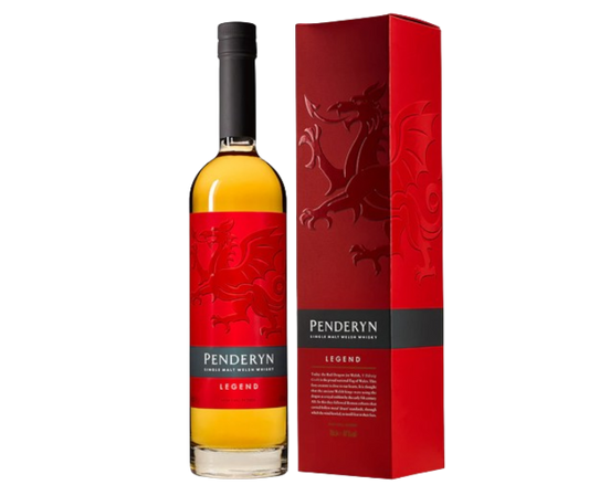 Penderyn Legend Welsh Whiskey 750ml (DNO P3)