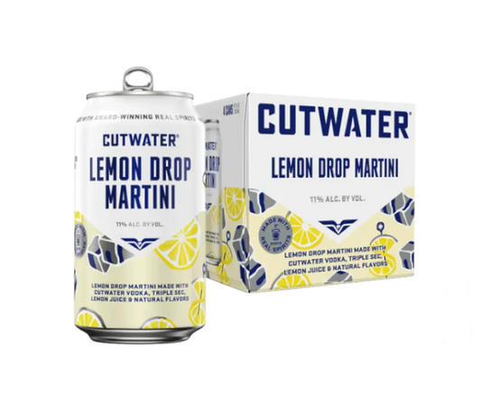 Cutwater Lemon Drop Martini 12oz 4-Pack Can