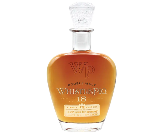 WhistlePig 18 Years Double Malt Rye 750ml