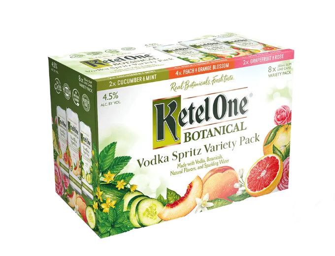 Ketel One Spritz Variety 12oz 8-Pack Can