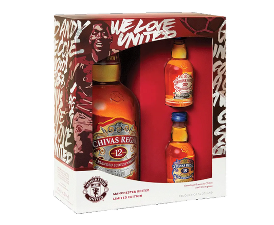 Chivas Regal 12 Years 750ml (With 13y & 18y 50ml)