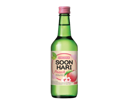 Soonhari Peach Soju 375ml