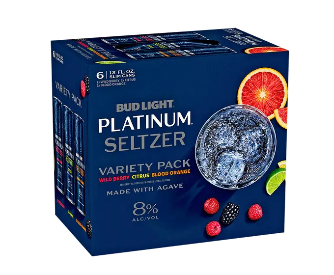 Bud Light Seltzer Platinum Variety Pack 12oz 12-Pack Can