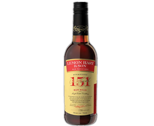 Lemon Hart & Sons 151 Proof 750ml