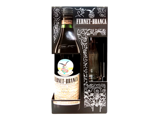 Fernet Branca 750ml (With Collins Glass)