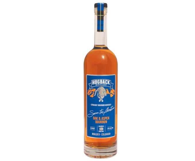 Hogback Oak & Aspen Straight Bourbon 750ml