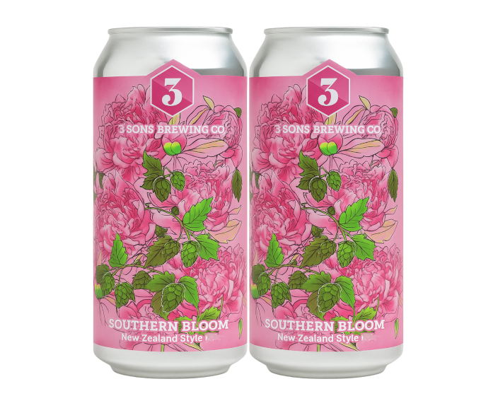 Three Sons Southern Bloom 16oz 4-Pack Can