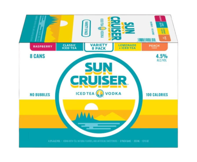 Sun Cruiser Classic Iced Tea Plus 12oz 8-Pack Can