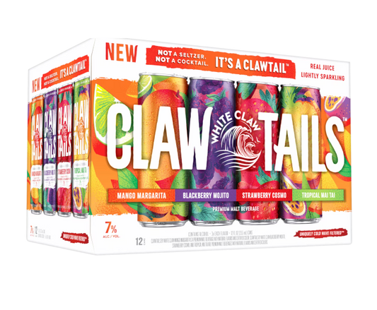 White Claw Clawtails Variety 12oz 12-Pack Can