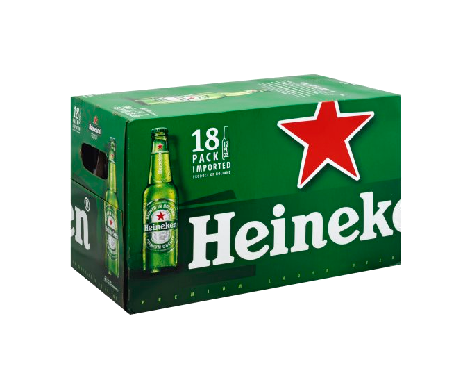 Heineken 12oz 18-Pack Bottle