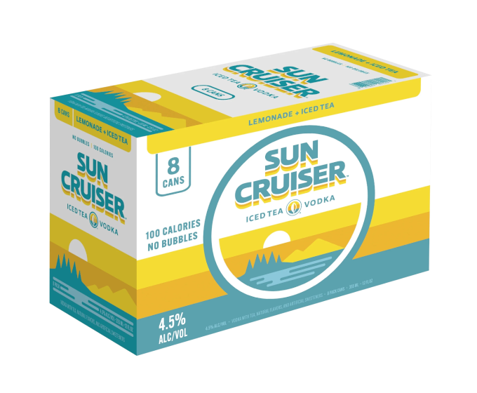 Sun Cruiser Classic Tea and Lemonade Plus 12oz 8-Pack Can