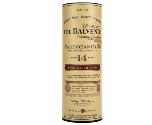 The Balvenie 14 Years Caribbean Cask 200ml