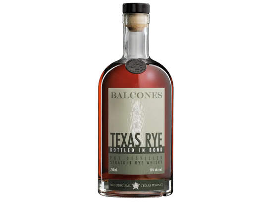 Balcones Texas Bottled in Bond 100 Proof Rye 750ml